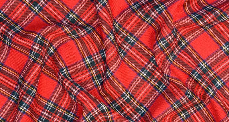 Plaid Tartan Fabric