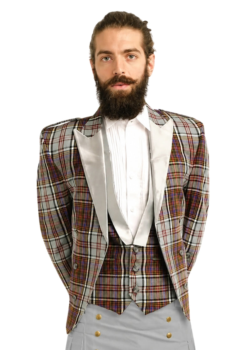 Bonnie Prince Charlie Tartan Jacket & Vest